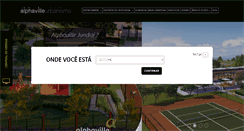 Desktop Screenshot of alphaville.com.br