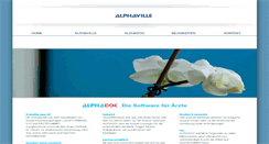 Desktop Screenshot of alphaville.biz